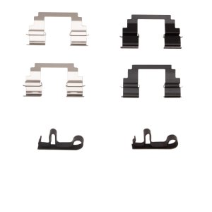 Pontiac Vibe Disc Brake Hardware Kit - Front - R1 Concepts - `03-`08